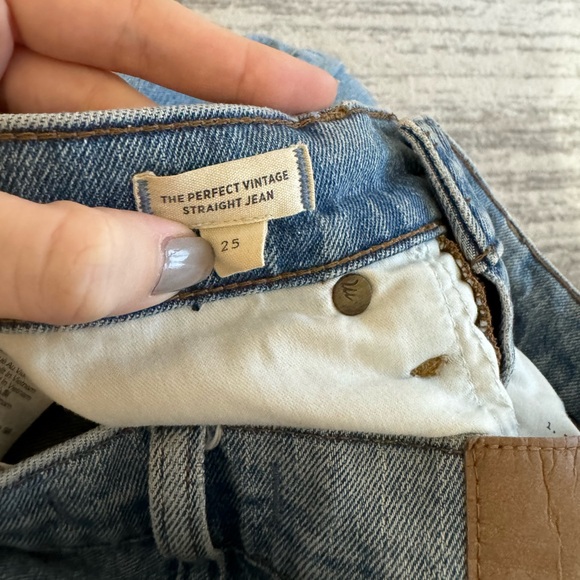 Madewell Perfect Vintage Straight Jean - Picture 5 of 6